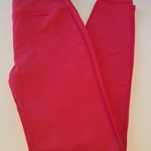 J. Crew women’s leggings, small. Hot pink, stretch capri athletic pants in EUC